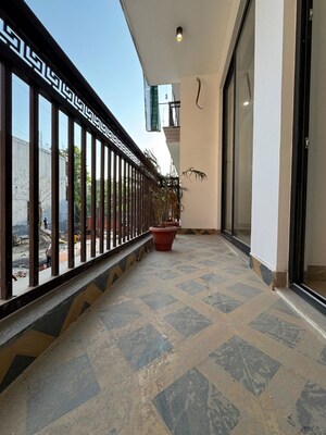 Balcony in 3 BHK Apartment at Chattarpur – for Rent