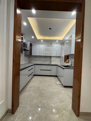Bathroom in 3 BHK Apartment at Chattarpur – for Rent