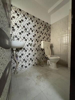 Bathroom in 2 BHK Builder Floor at Chattarpur – for Rent