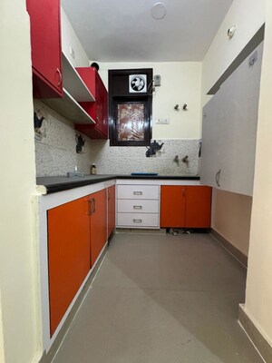 Kitchen in 2 BHK Builder Floor at Chattarpur – for Rent