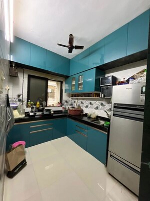 Kitchen in 2 BHK Apartment at Kopar Khairane Sector 19 – for Sale