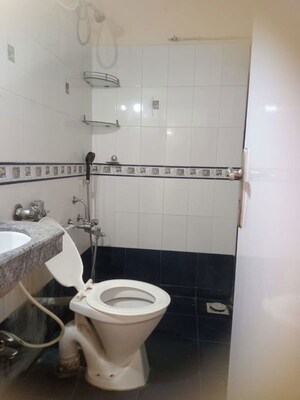 Bathroom in 2 BHK Apartment at Rustomjee Riviera, Malad West – for Rent