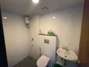 Bathroom in 2 BHK Apartment at Lodha Amara Wing 40 And 41, Kolshet Road – for Rent