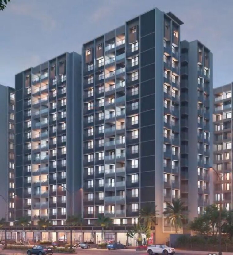 Exterior View, zundal 3 Bedroom 1665 Sq.Ft. Apartment In Zundal Ahmedabad 10346118