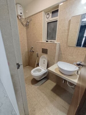 Bathroom in 2 BHK Apartment at JP Eminence, Andheri West – for Rent
