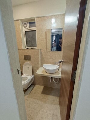 Bathroom in 2 BHK Apartment at JP Eminence, Andheri West – for Rent