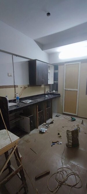 Kitchen in 1 BHK Apartment at Sai Krupa CHS Kandivali West, Kandivali West – for Sale