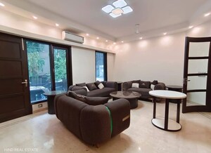 Living Room in 4 BHK Builder Floor at Greater Kailash I – for Rent