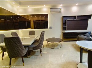 Dining area in 4 BHK Builder Floor at Greater Kailash I – for Rent