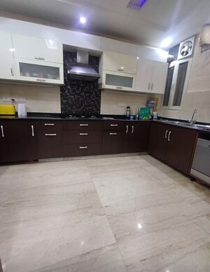 Kitchen in 4 BHK Builder Floor at Greater Kailash I – for Rent