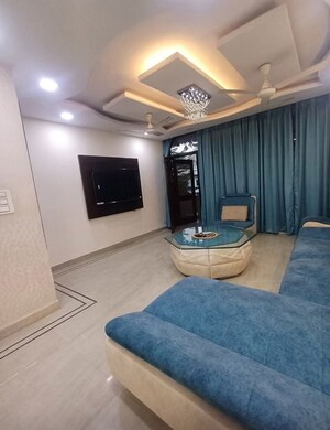 Living Room in 4 BHK Builder Floor at Greater Kailash I – for Rent