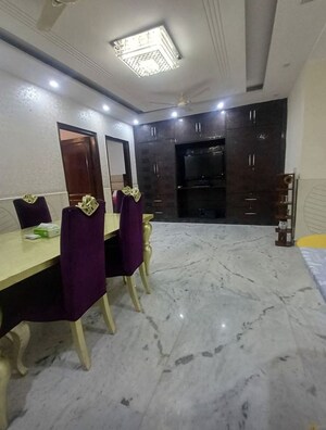 Dining Room in 4 BHK Builder Floor at Greater Kailash I – for Rent