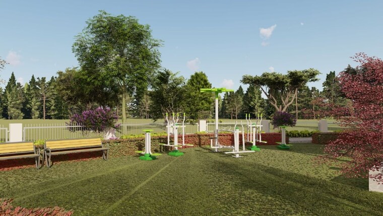 Garden, gokul-aangan-sanganer  111 Sq.Yd. Plot In Sanganer Jaipur 10268428