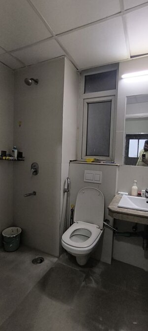 Bathroom in 3.5 BHK Apartment at Conscient Heritage Max, Sector 102 – for Rent