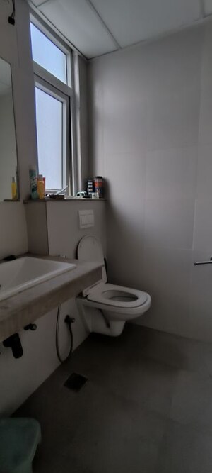 Bathroom in 3.5 BHK Apartment at Conscient Heritage Max, Sector 102 – for Rent