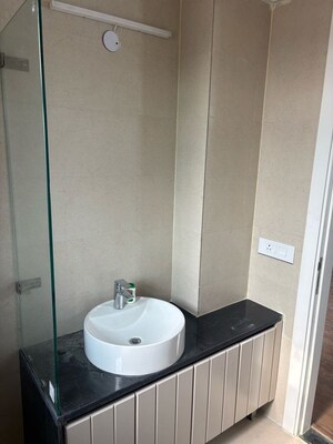Bathroom in 3 BHK Builder Floor at Signature Global City 63A, Sector 63a – for Rent