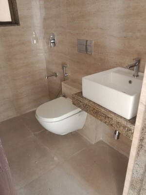 Bathroom in 2 BHK Apartment at Sunteck Maxxworld 2, Naigaon East – for Rent