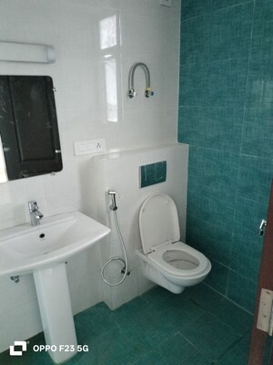 Bathroom in 3 BHK Apartment at Rishita Manhattan, Gomti Nagar – for Rent