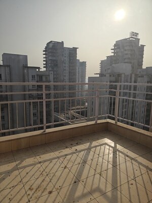 Balcony in 3 BHK Apartment at Puri Diplomatic Greens Phase I, Sector 111 – for Rent
