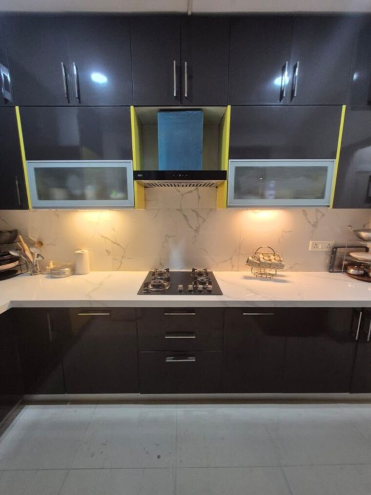 Kitchen, aba-cherry-county 3 Bedroom 1521 Sq.Ft. Apartment In Tech Zone 4 Greater Noida Greater Noida 10346274