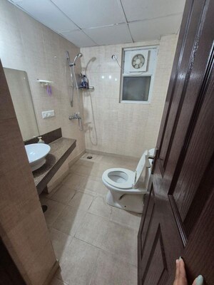 Attached Bathroom in 3 BHK Apartment at ABA Cherry County, Tech Zone 4 Greater Noida – for Rent