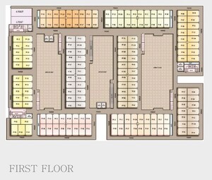 Floor Plan in  Office Space at RTech Capital Highstreet, Jagatpura – for Rent