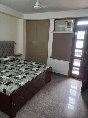 Bedroom in 1 BHK Builder Floor at Sector 52 – for Rent