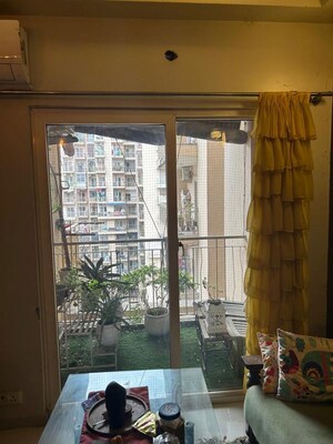 Balcony in 3 BHK Apartment at Arihant Ambar, Sector 1 Greater Noida – for Rent