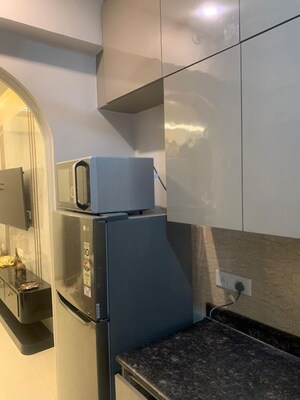 Kitchen in 3 BHK Apartment at Arihant Ambar, Sector 1 Greater Noida – for Rent