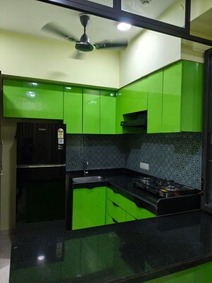 Kitchen in 1 BHK Apartment at Lodha Crown Quality Homes, Majiwada – for Rent