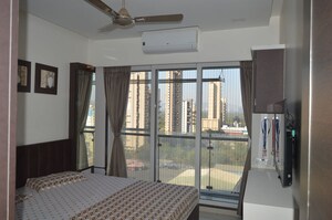 Bedroom in 2 BHK Apartment at Bhagwati Eleganza, Ghansoli – for Rent