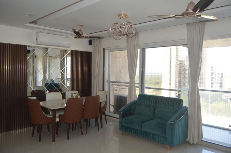 Living Room, bhagwati-eleganza 2 Bedroom 1250 Sq.Ft. Apartment In Ghansoli Navi Mumbai 10346386