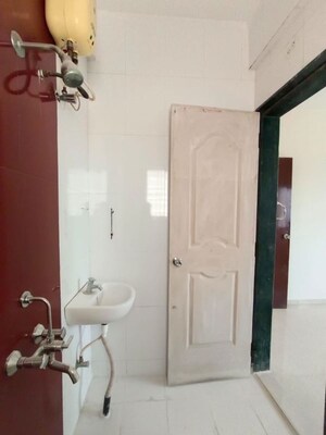 Bathroom in 2 BHK Apartment at Gopiram Radhey Heights, Ravet – for Rent