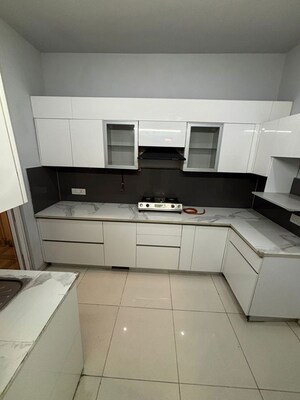Kitchen in 3 BHK Apartment at Central Park Flower Valley Aqua Front Towers, Sohna Sector 33 – for Rent