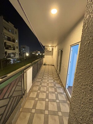 Balcony in 3 BHK Apartment at Central Park Flower Valley Aqua Front Towers, Sohna Sector 33 – for Rent
