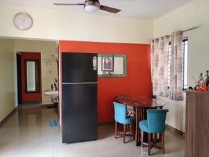 Living Room in 3 BHK Apartment at Magarpatta Jasminium, Hadapsar – for Rent