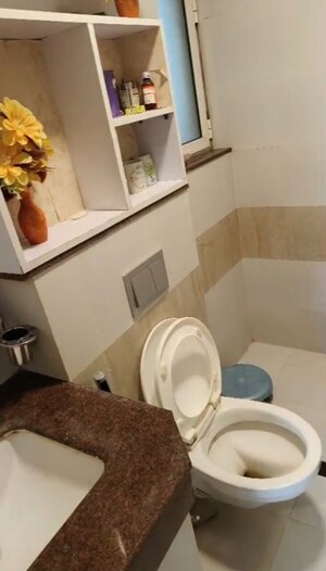 Bathroom in 2 BHK Apartment at M3M Marina, Sector 68 – for Rent