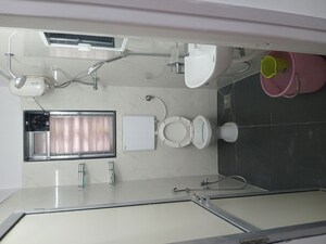 Washroom in 1 RK Apartment at Hilla Apartments, Bandra West – for Rent