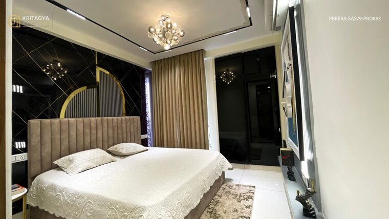 Bedroom, the-suman-marvelous 3 Bedroom 1822 Sq.Ft. Apartment In Ramgarh Bhudda Zirakpur 10335332