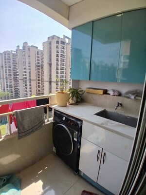 Kitchen in 3 BHK Apartment at Gaur Saundaryam, Tech Zone 4 Greater Noida – for Rent