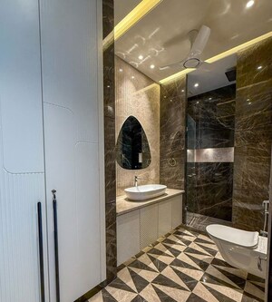 Building Lobby in 4 BHK Builder Floor at Jor Bagh – for Rent