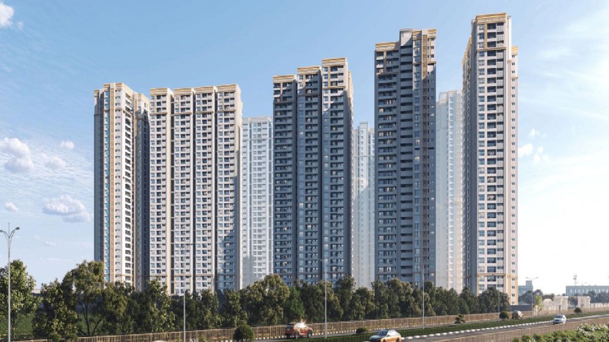 3 BHK + Study Room 1150 Sq.Ft. Apartment in Shree Samarth Aura