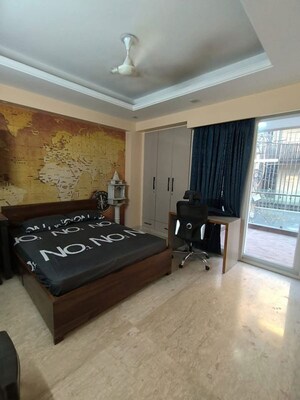 Living Room in 2 BHK Apartment at Saket – for Rent