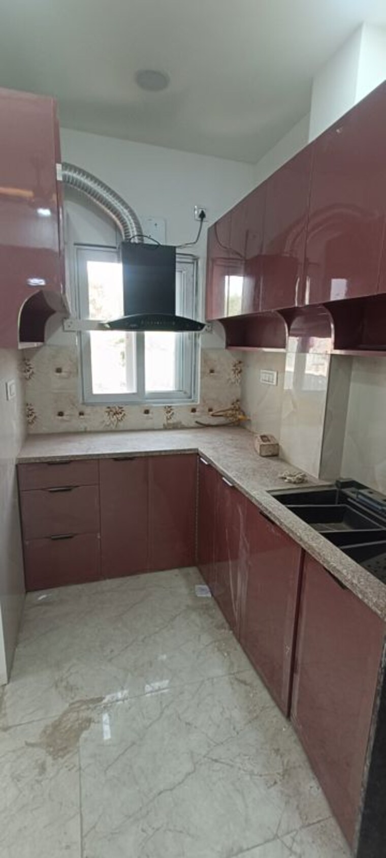 Kitchen, rohini sector 8 2 Bedroom 650 Sq.Ft. Builder Floor In Rohini Sector 8 Delhi 10346623