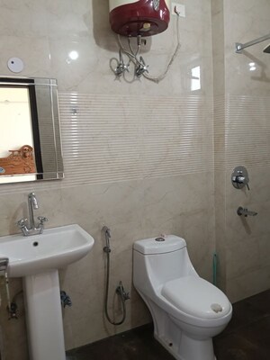 Bathroom in 2 BHK Builder Floor at Ansal Plaza Sector-23, Sector 23 – for Rent