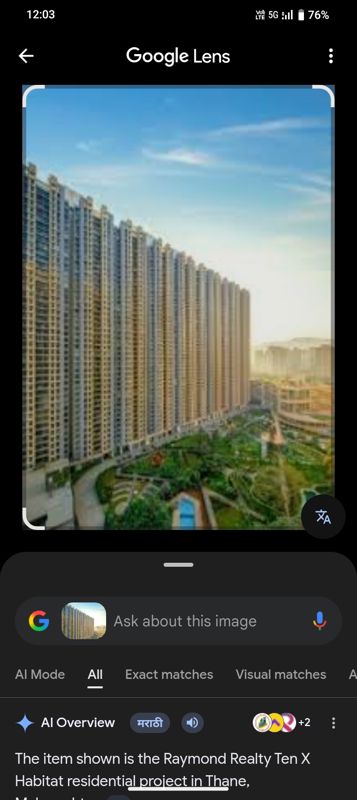 2 BHK + Pooja Room 704 Sq.Ft. Apartment in Raymond Realty Phase II