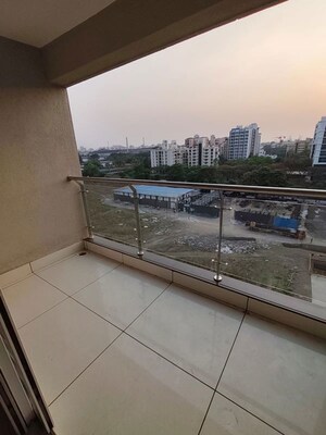 Balcony in 3 BHK Apartment at Osian Almanova, Mundhwa – for Rent