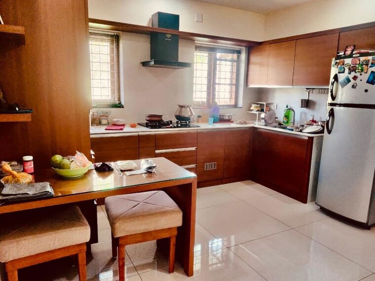 Kitchen, viyyur 4 Bedroom 3251 Sq.Ft. Independent House In Viyyur Thrissur 10346731