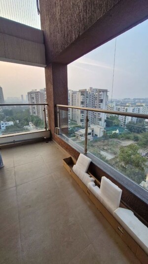Balcony in 3 BHK Apartment at Bhaktamar Residency, Wadgaon Sheri – for Sale