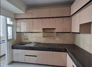 Kitchen in 3 BHK Apartment at Omaxe Waterscapes, Gomti Nagar – for Rent